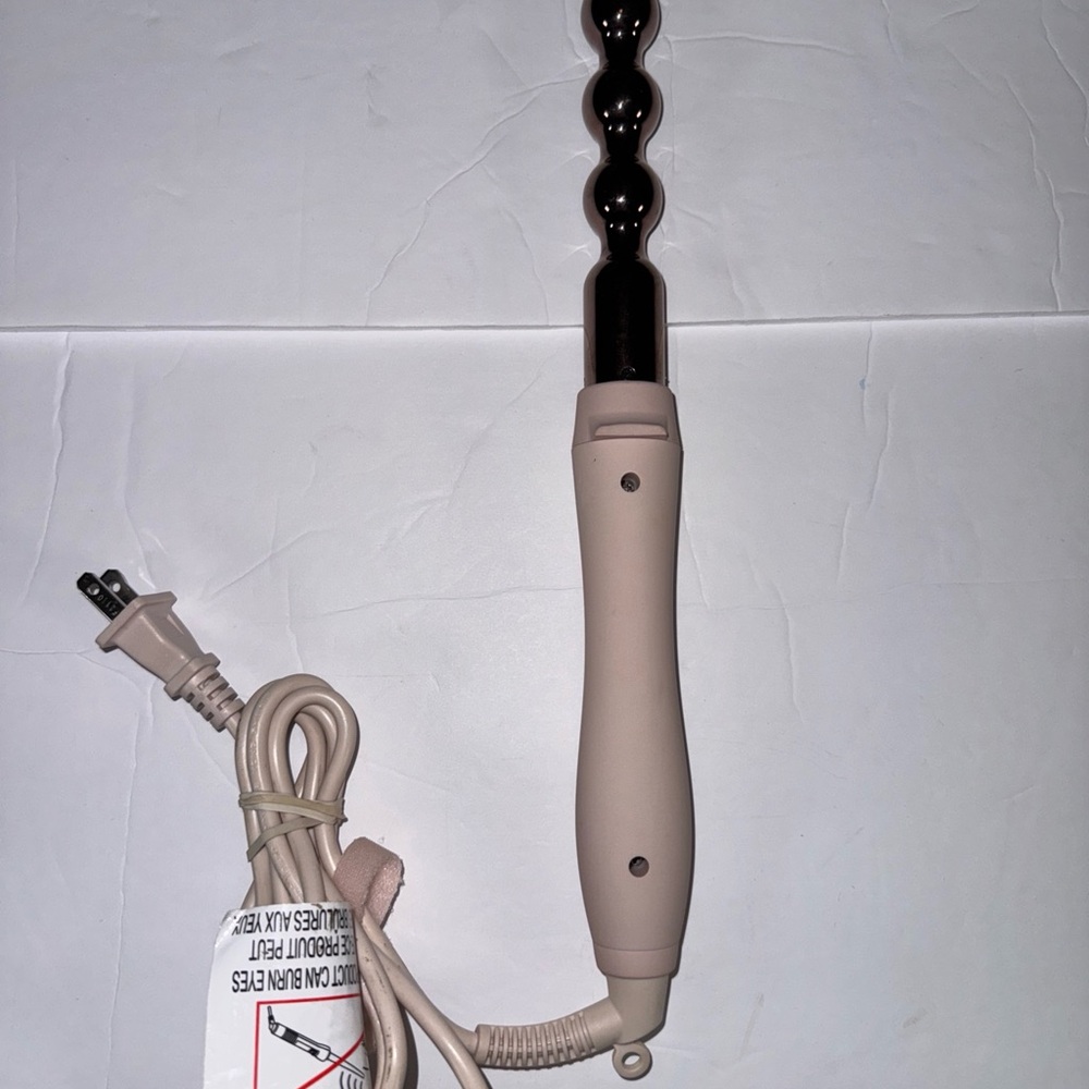 Lange Beige Curling Wand - Picture 2 of 2